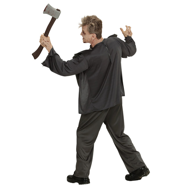 Disfraz de Halloween Zombie Negro para Hombre