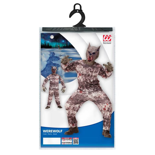 Disfraz Halloween Hombre Lobo Niño