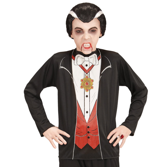 Camiseta Halloween Niño Vampiro