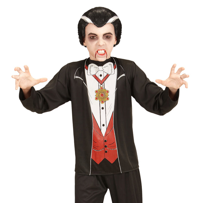 Camiseta Halloween Niño Vampiro