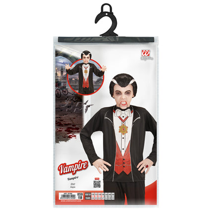 Camiseta Halloween Niño Vampiro