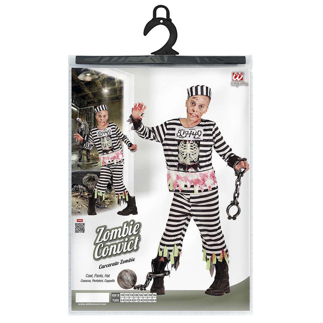 Disfraz Halloween Prisionero Zombie