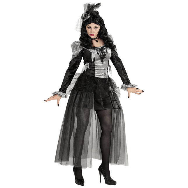 Vestido Halloween Damas Condesa