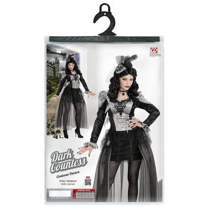 Vestido Halloween Damas Condesa