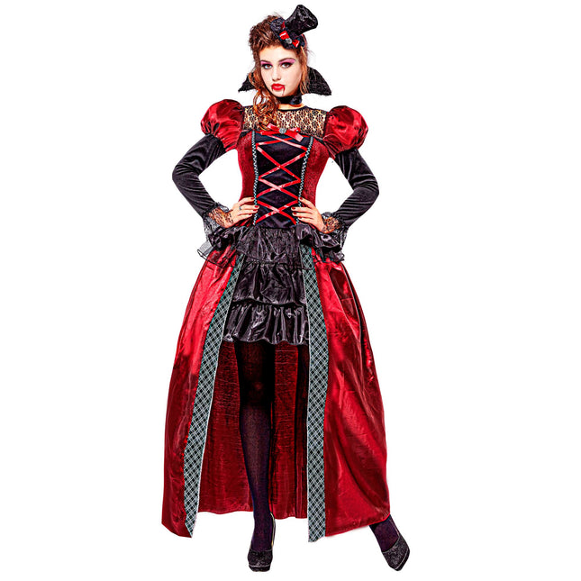 Disfraz de Halloween de Vampiresa 3 piezas para mujer