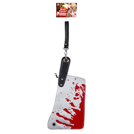 Bolsa de Halloween Cuchillo Falso Sangre