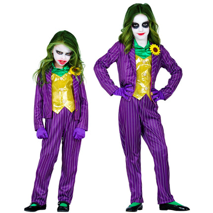 Disfraz Halloween Payaso Malvado Niño