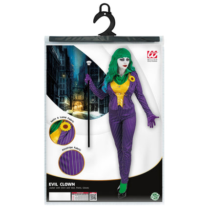 Disfraz Halloween Joker Mujer