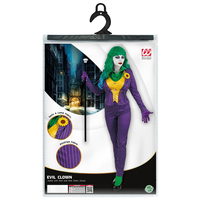 Disfraz Halloween Joker Mujer
