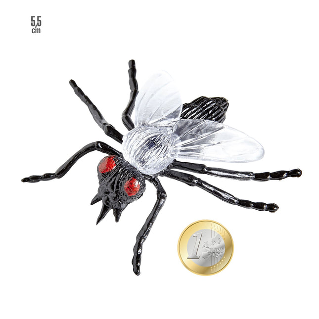 Halloween Moscas Falsas 5,5cm 6pcs