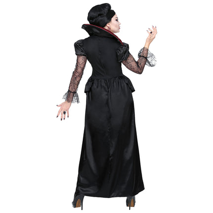 Disfraz de Halloween de Vampiresa con Gargantilla para Mujer