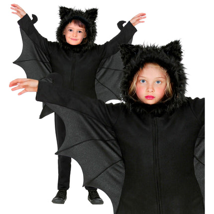 Disfraz de Murciélago de Halloween Infantil 2 piezas