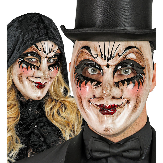 Máscara de Halloween Muñeco Hombre Miedo