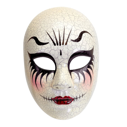 Máscara de Halloween Muñeca terrorífica