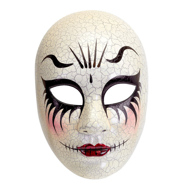 Máscara de Halloween Muñeca terrorífica