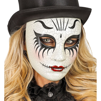 Máscara de Halloween Muñeca terrorífica