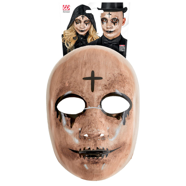 Máscara de Halloween Muñeca de miedo