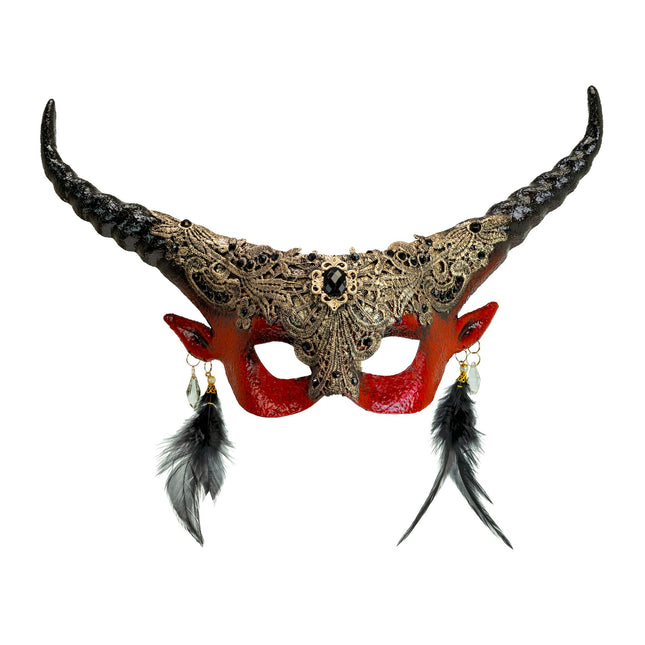 Halloween Máscara de ojos Diablo