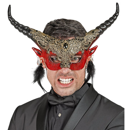 Halloween Máscara de ojos Diablo