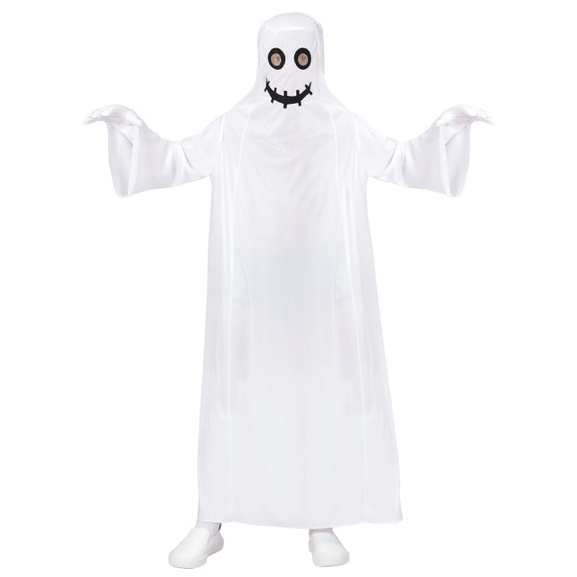 Disfraz Halloween Blanco Niño Túnica Fantasma