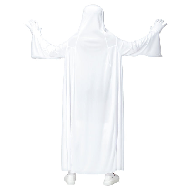 Disfraz Halloween Blanco Niño Túnica Fantasma