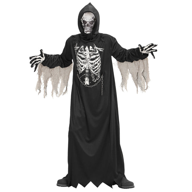 Disfraz de Parca de Halloween Infantil Esqueleto