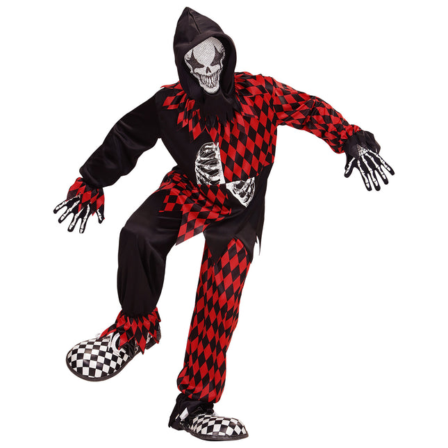 Disfraz de Bufón de Halloween Infantil