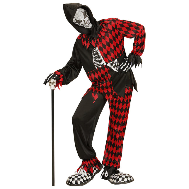 Disfraz de Bufón de Halloween Infantil