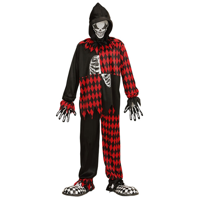 Disfraz de Bufón de Halloween Infantil