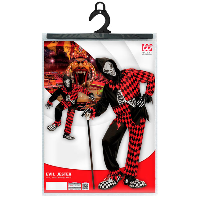 Disfraz de Bufón de Halloween Infantil