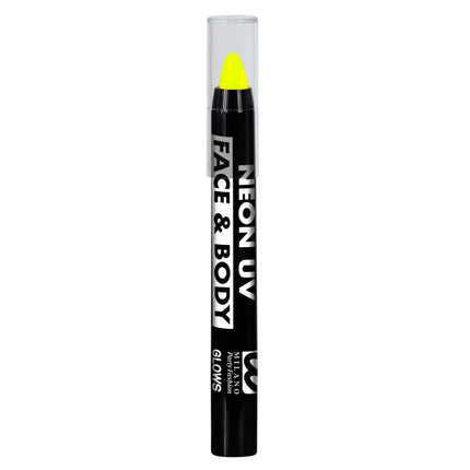 Lápiz Schmink Amarillo Neón Brilla en la Oscuridad 3,5ml