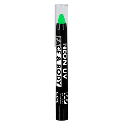 Lápiz Schmink Verde Neón Brilla en la Oscuridad 3,5ml