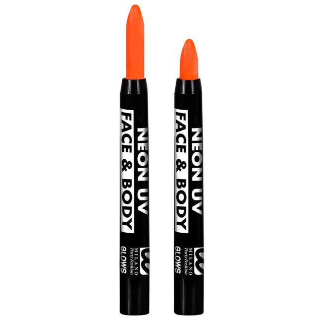 Lápiz Schmink Naranja Neón Brilla en la Oscuridad 3,5ml