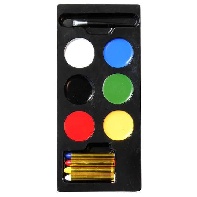Paleta de maquillaje de colores 6 uds