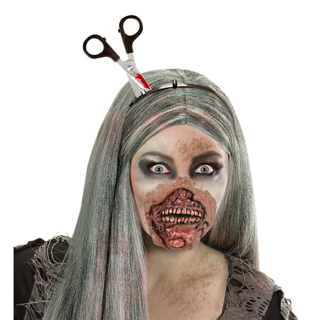 Tijeras para diademas de Halloween