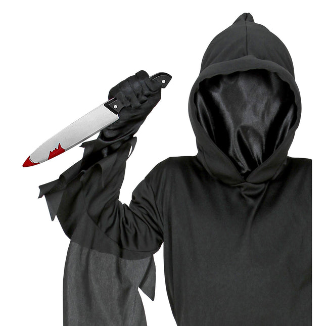 Halloween Cuchillo Falso Sangriento 30cm