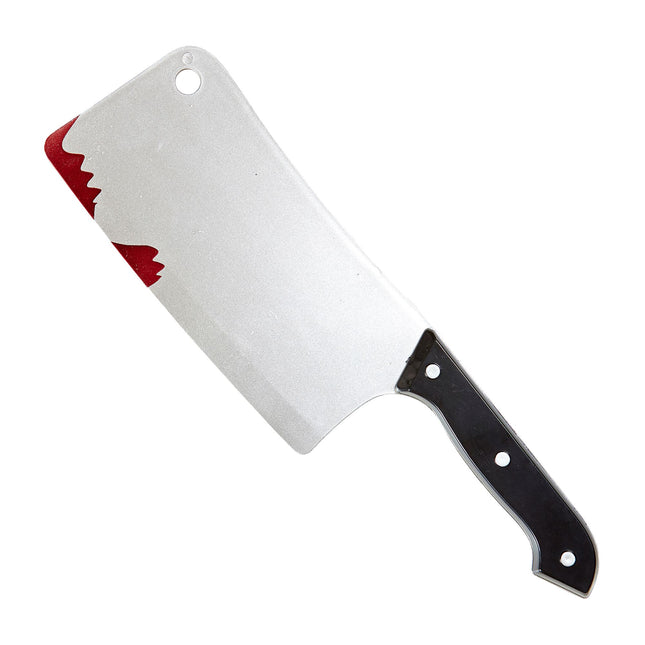 Cuchillo Sangre Falsa Halloween 30cm