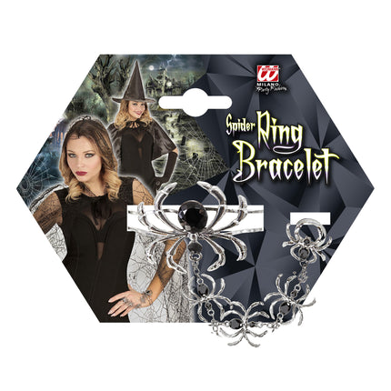 Pulsera de Halloween Arañas