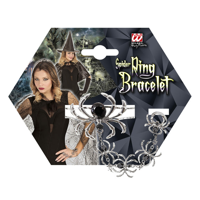 Pulsera de Halloween Arañas