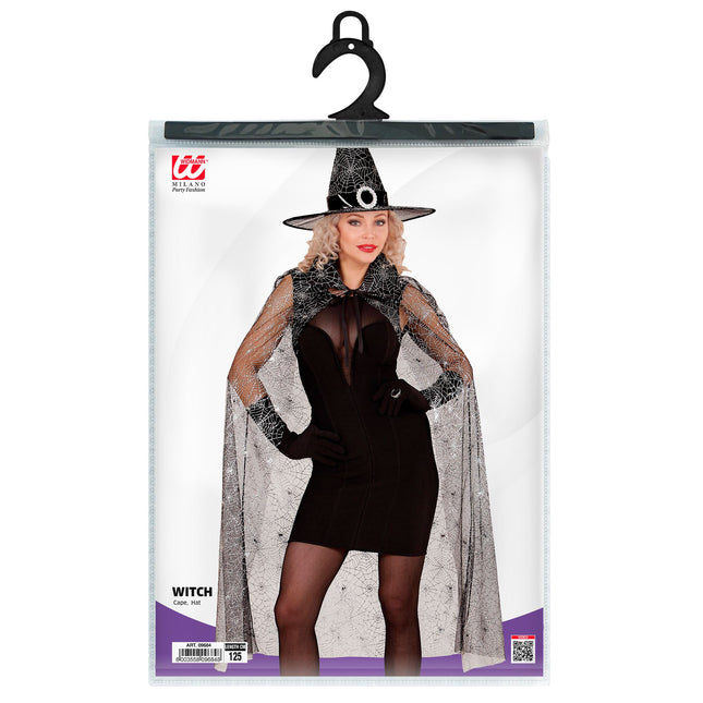 Set Accesorios Halloween Bruja 2 piezas