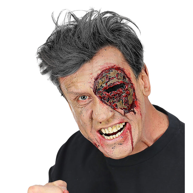 Máscara de Halloween Ojo de Zombie