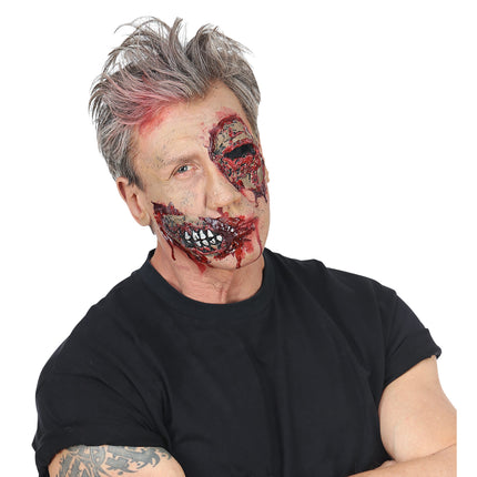Máscara de Halloween Ojo de Zombie