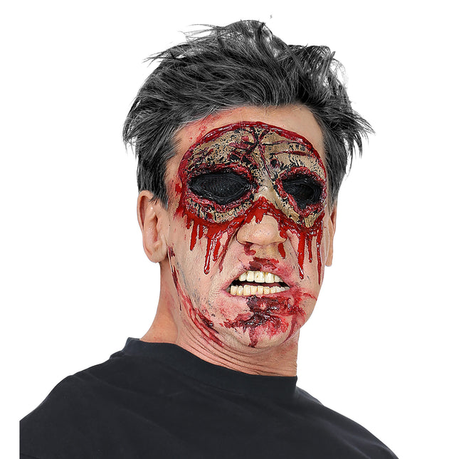 Máscara de Halloween Ojos de Zombie