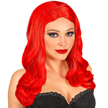Peluca Roja Roxy Pelo Largo