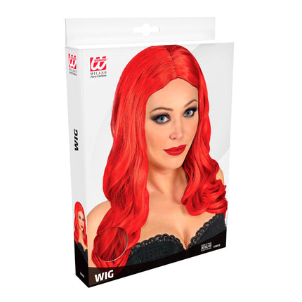 Peluca Roja Roxy Pelo Largo