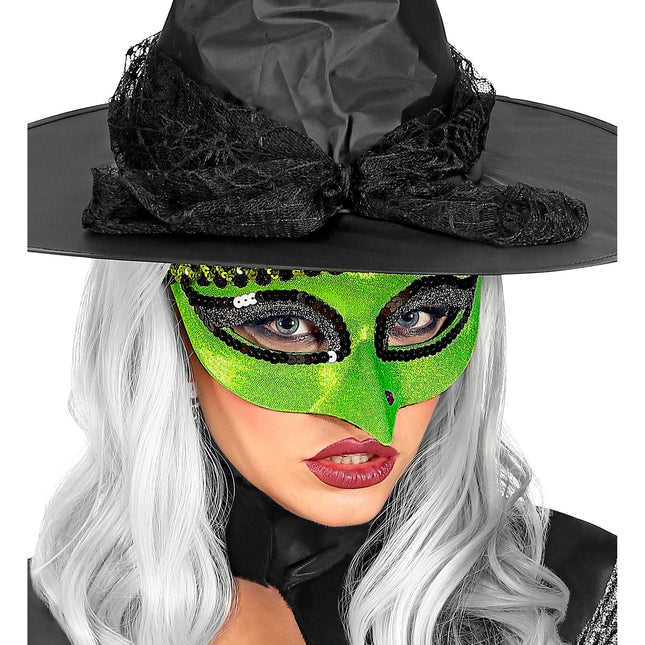 Halloween Máscara Ojos Bruja