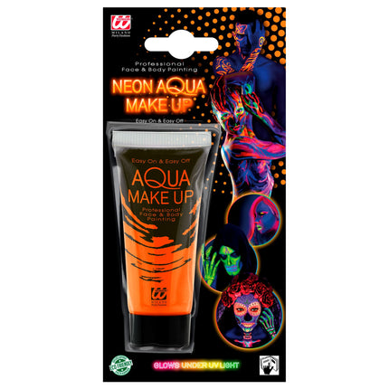 Naranja Neón Schmink Brilla en la Oscuridad 30ml