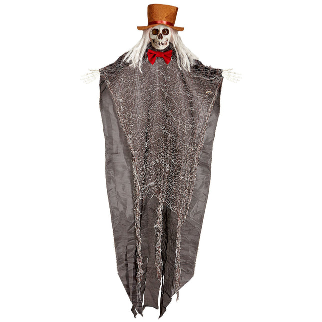 Muñeco Halloween Novio Con Luces 1,05m