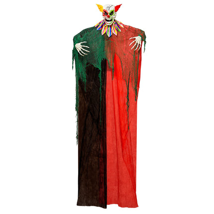 Muñeco Halloween Payaso Con Luz Y Sonido 2.4m