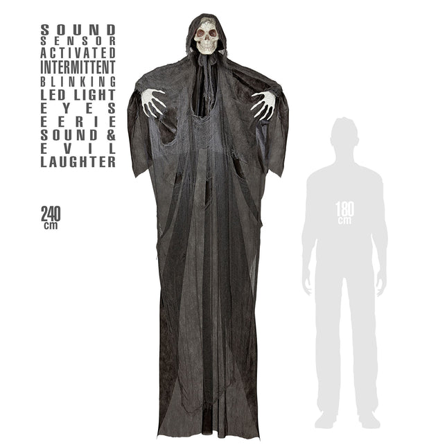 Maniquí de Halloween con Luz y Sonido 2,4m